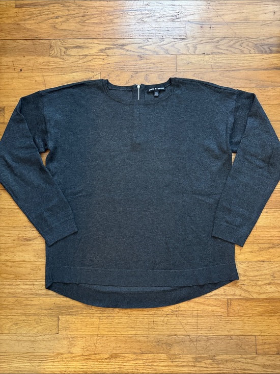 Cable & Gauge Sweaters - Cable & Gauge Women’s Charcoal Crewneck Sweater